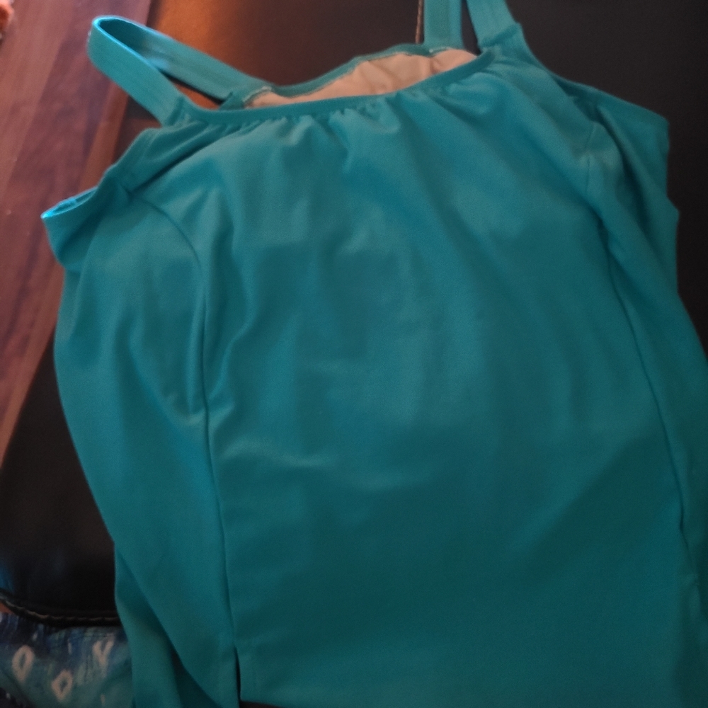 Swim top and cover top